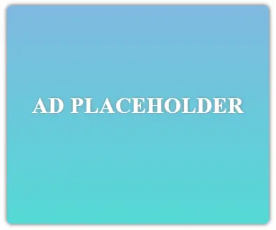 Illustration of a 300x250 ad placeholder